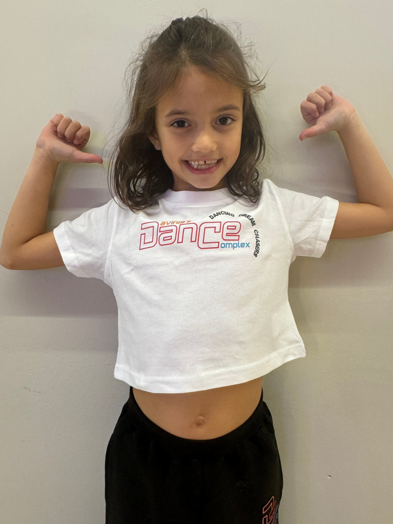 Crop top oversized kids